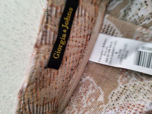 Gonna longuette beige Giorgia & Johns Tg.S