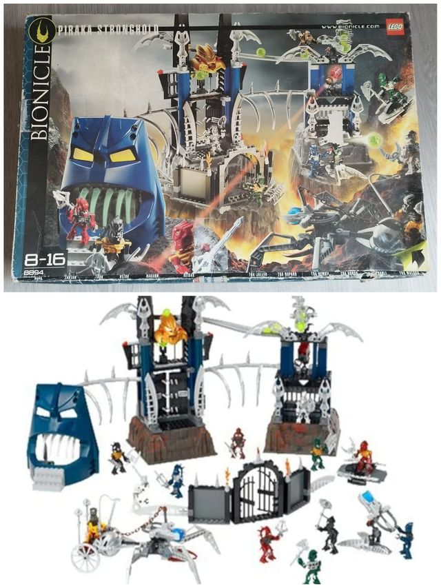 Lego Bionicle Fortaleza Piraka 8894