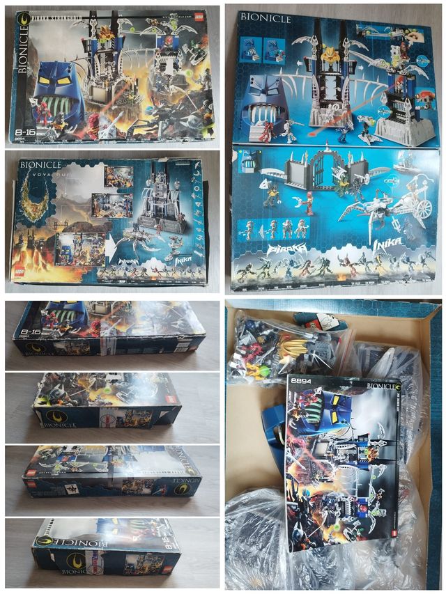 Lego Bionicle Fortaleza Piraka 8894