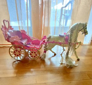 Barbie Carrozza Raperonzolo vintage 