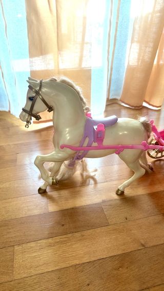 Barbie Carrozza Raperonzolo vintage 