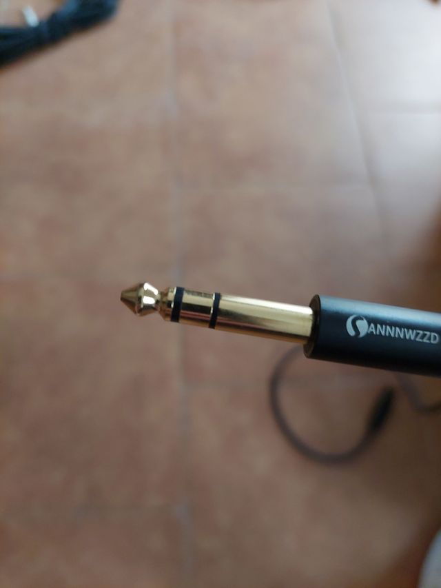 Cable XLR Macho a Jack 1m