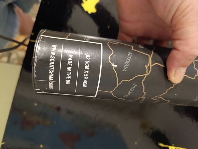 Mapamundi para rascar - Edición Deluxe