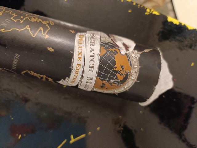 Mapamundi para rascar - Edición Deluxe