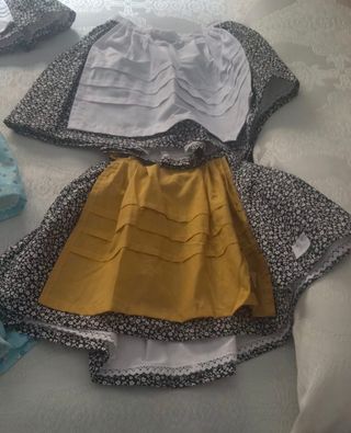 Falda baturra niña 4-5 años