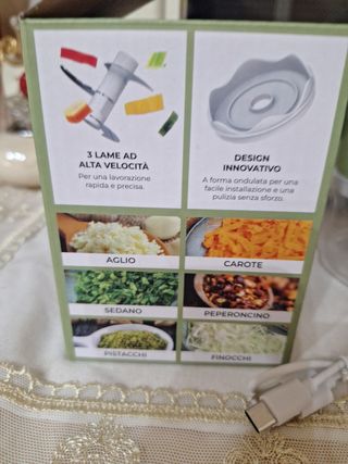 Tritatutto Mini MXo - Ricarica USB