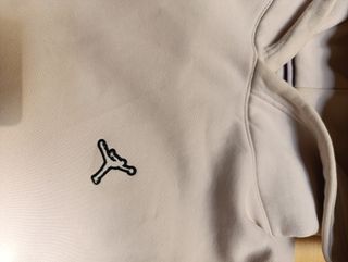 Sudadera beige Jordan Hombre