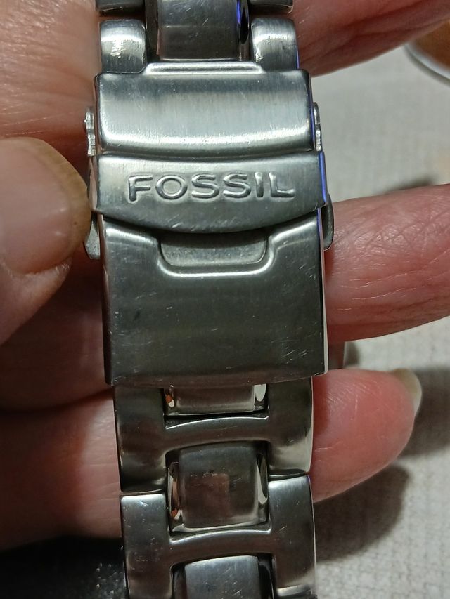 Fossil Orologio Blu PR-5255 - Acciaio