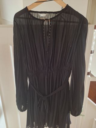 Vestido Zara negro fiesta