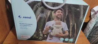 Zaino portabebé grigio. Marca Jane SCONTATO