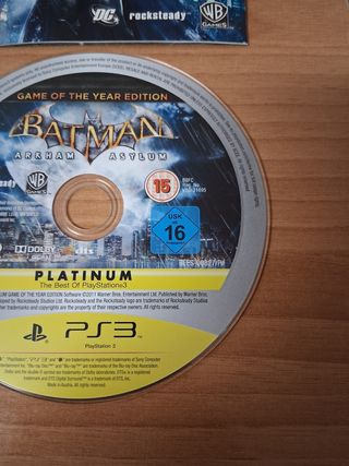 Batman Arkham Asylum GOTY PS3