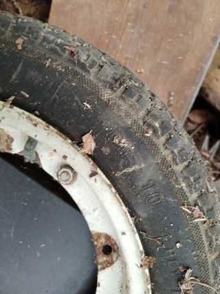 Ruota Vespa Piaggio completa