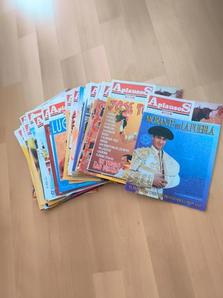 Aplausos años 90: revistas de toros