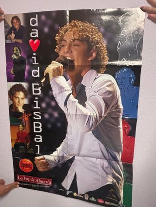 Poster David Bisbal Concierto
