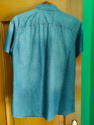 Camisa vaquera azul