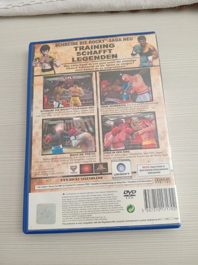 PS2 Rocky Legends - Gioco Sport Ubisoft
