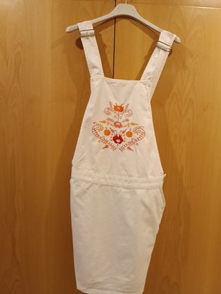 Vestido blanco bordado - Pichi