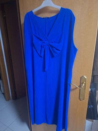 Vestido azul mujer - oversay