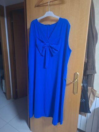 Vestido azul mujer - oversay