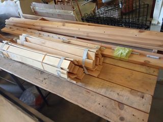 Cabecero cama madera maciza