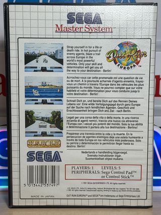 Out Run Europa - SEGA Master System