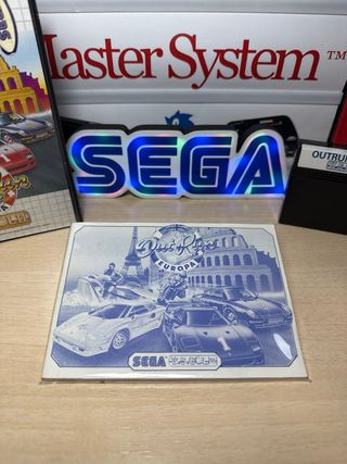 Out Run Europa - SEGA Master System