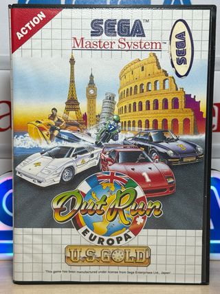 Out Run Europa - SEGA Master System