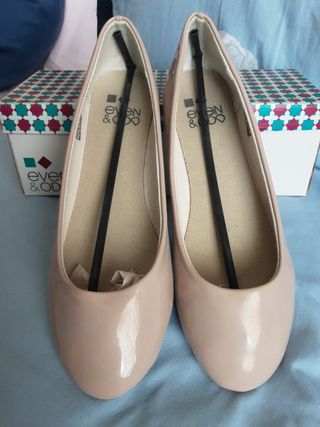 Manoletinas beige Even & Odd - 38