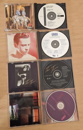 8 CDs Variados - Pop, Rock, Latino