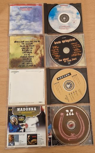 8 CDs Variados - Pop, Rock, Latino