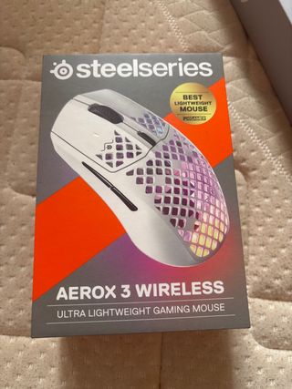 SteelSeries Aerox 3 Wireless - Ratón Gaming