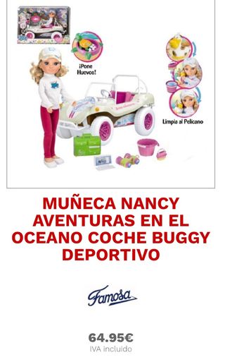 NANCY Coche Ocean Vehículo Juguete