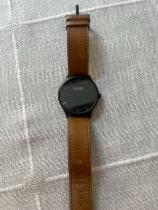 Reloj Abaco - Negro y Marrón