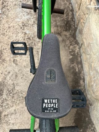 bici BMX Wethepeople verde