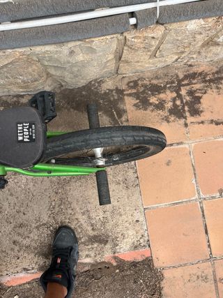 bici BMX Wethepeople verde