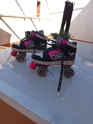 Patines Oxelo 4 ruedas niña