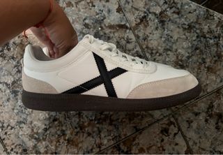 Zapatillas Munich blancas talla 43