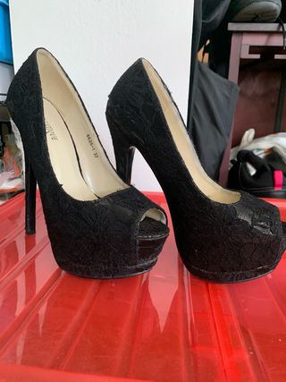 Décolleté nere in pizzo - n.37