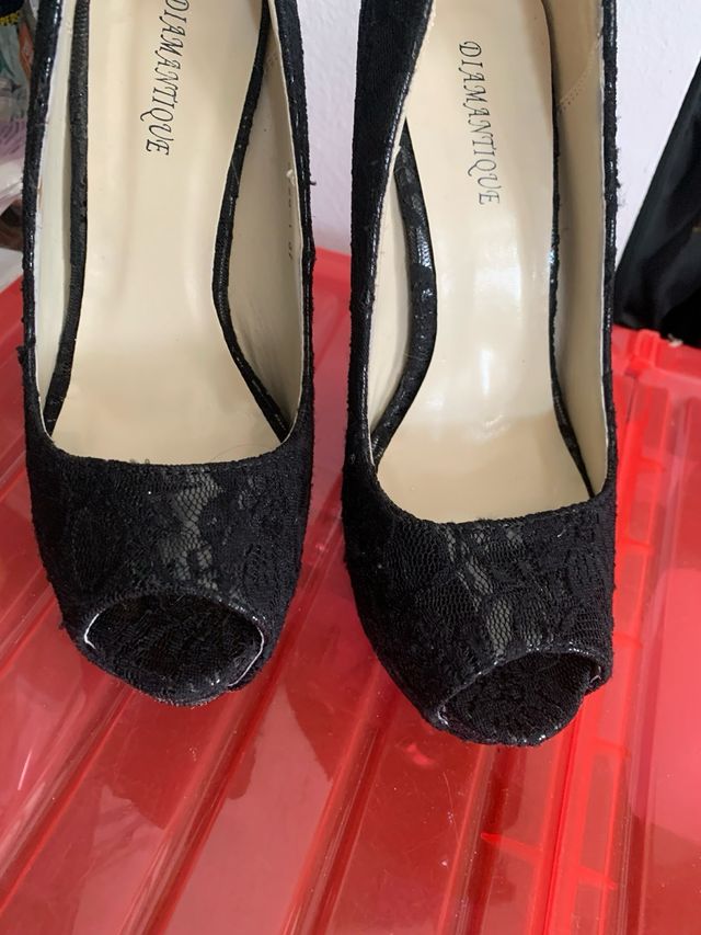 Décolleté nere in pizzo - n.37