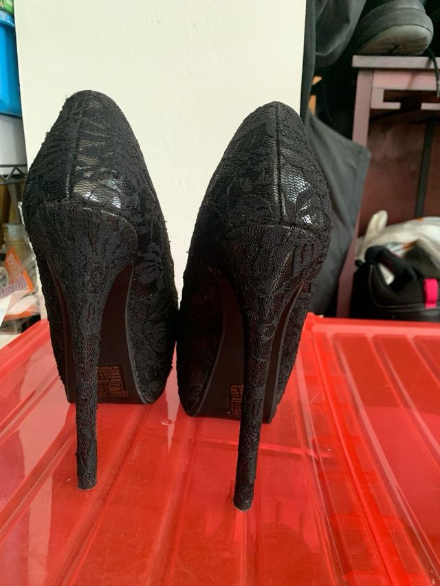 Décolleté nere in pizzo - n.37