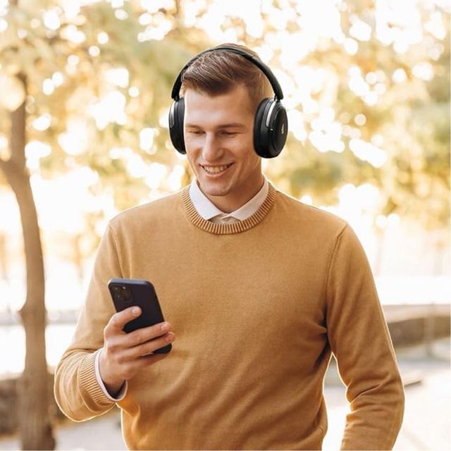 Cascos musica  inalámbricos - negros SIN ESTRENAR