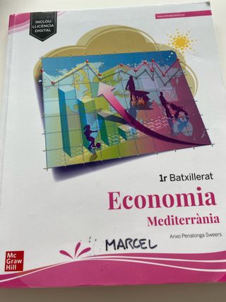 Economia 1r Batxillerat - Mediterrània