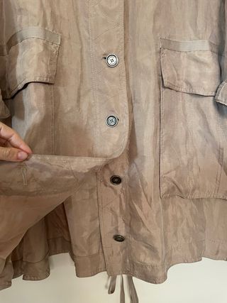 Parka Zara PRK14 beige XS-S