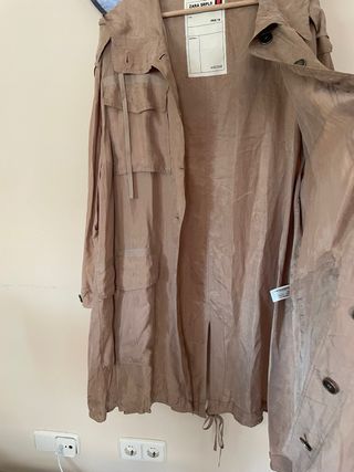Parka Zara PRK14 beige XS-S