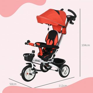 Triciclo bebé plegable evolutivo
