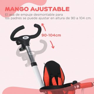 Triciclo bebé plegable evolutivo