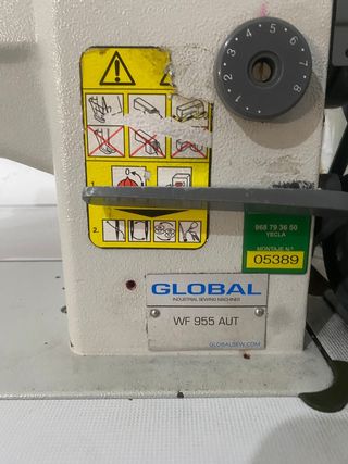Máquina coser tapicería Global automática 
