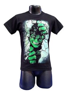 Camiseta Hulk Niño - Talla L