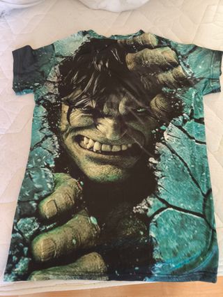 Camiseta Hulk Niño - Talla L