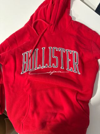 Sudadera Hollister roja